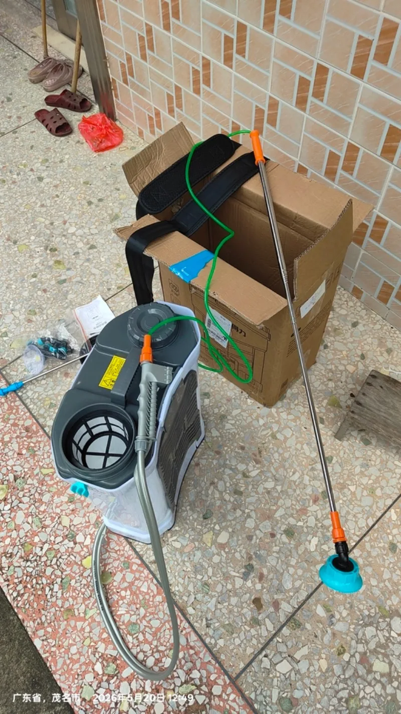 For Backpack Rechargeable Electric Sprayer, Intelligent High‑Voltage Lithium‑Battery Powered Garden Dispenser