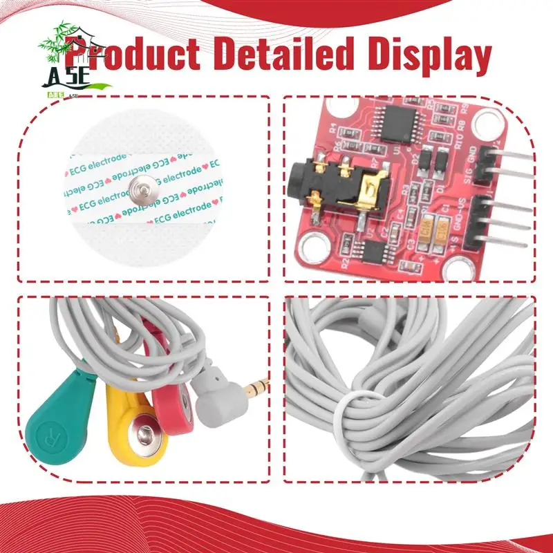 

A05E-Muscle Signal Sensor Emg Sensor Controller Detects Muscle Activity For Arduino Development Board For Wearable Devices