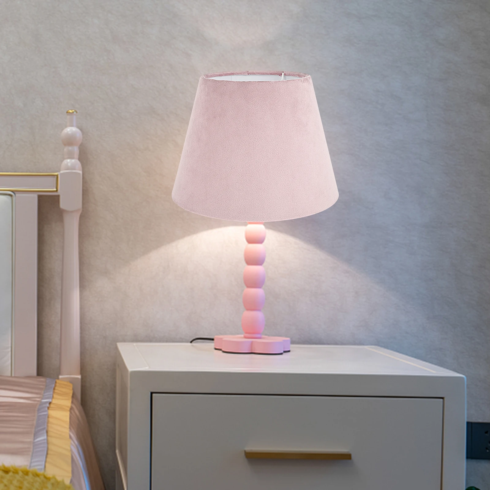 

Прочный тканевый абажур для настольной лампы, многофункциональный E27, износостойкий, простой декоративный светильник, аксессуар для домашней настольной лампы