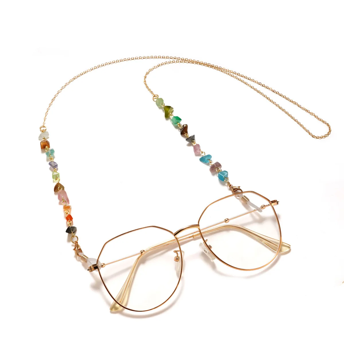 2022 New Fashion glass Strap Beaded Mask Chain Reading Glasses Sunglasses Spectacles Holder Neck Cord Stra