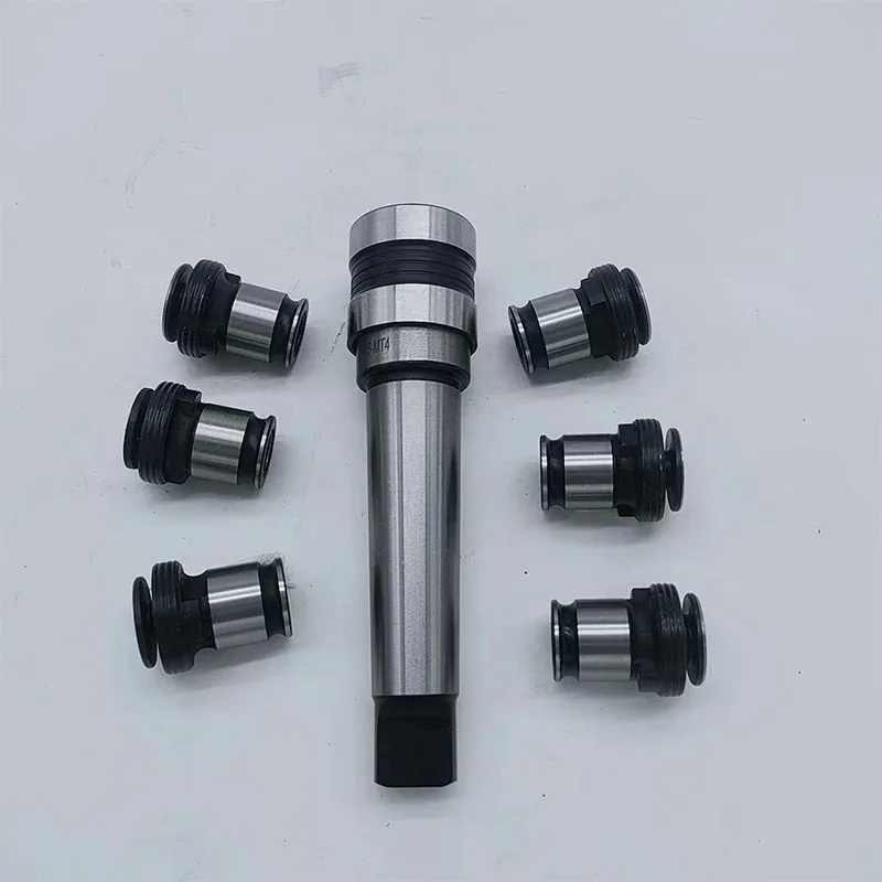 MT3 Overload Protection Tapping Chuck Set, M5-M16 Tap Collet Chuck Kit with Morse Taper Shank