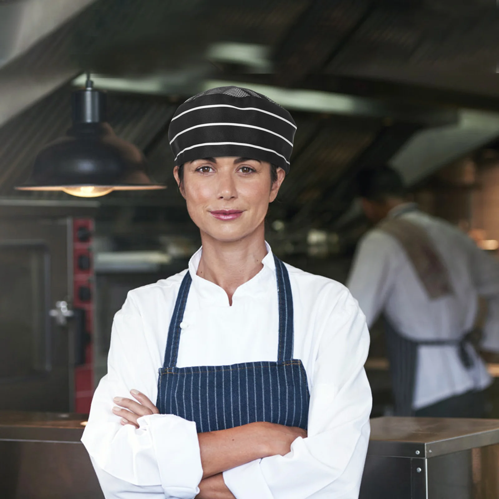 Chapeau de chef professionnel unisexe, haut en maille respirante, ajustement confortable pour hommes et femmes, idéal pour la cuisine, le restaurant, l'hôtel, les boulangers