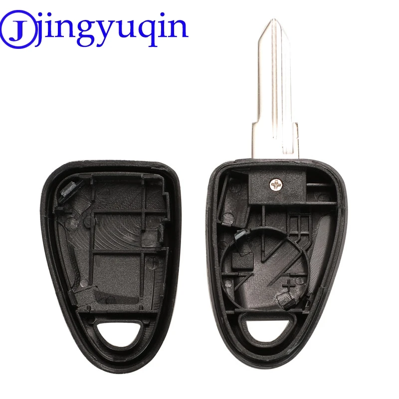 Jingyuqin Transponder Obudowa kluczyka samochodowego do Fiat Iveco Zdalny zamiennik Uncut GT15R Pusty arkusz FOB Case Akcesoria