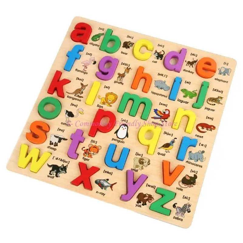 85AE 3D-Puzzle Wooden Number Matching Game Board Babies Learning Toy