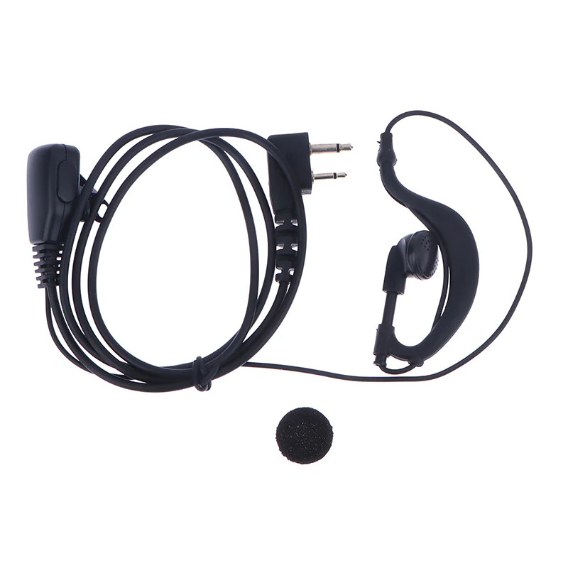 D-type Earhook Earpiece Headset Walkie Talkie Headphone For ICOM IC-91A/91AD/92AD/P7A/Q7A/V8