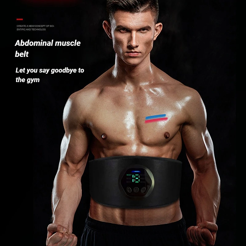 

Ems Portable Intelligent Fitness Device,abdominal Muscle Patch Belt Muscle Training Device,intelligent Abdominal Fitness Device