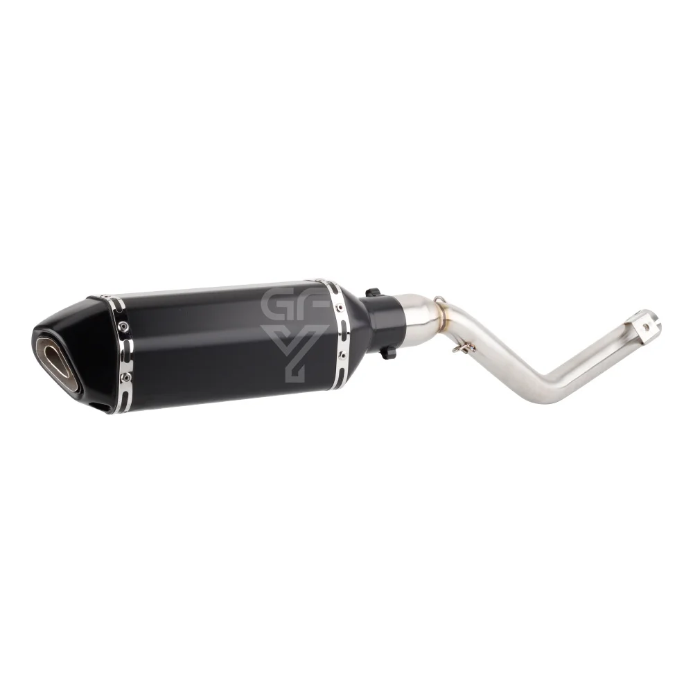 For Keeway TX 125 2012 to 2021 TX125 Enduro / SM 2012 2013 2014 2015 2016 to 2021 TX 125 Motorcycle Exhaust Mid Link Pipe