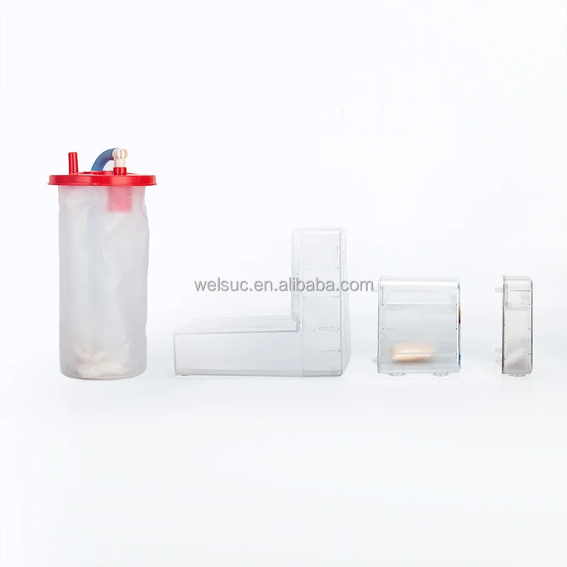 Многоразовое медицинское оборудование NPWT, система терапии ран под отрицательным давлением, насос VAC, канистра Gf, 1 140 мл