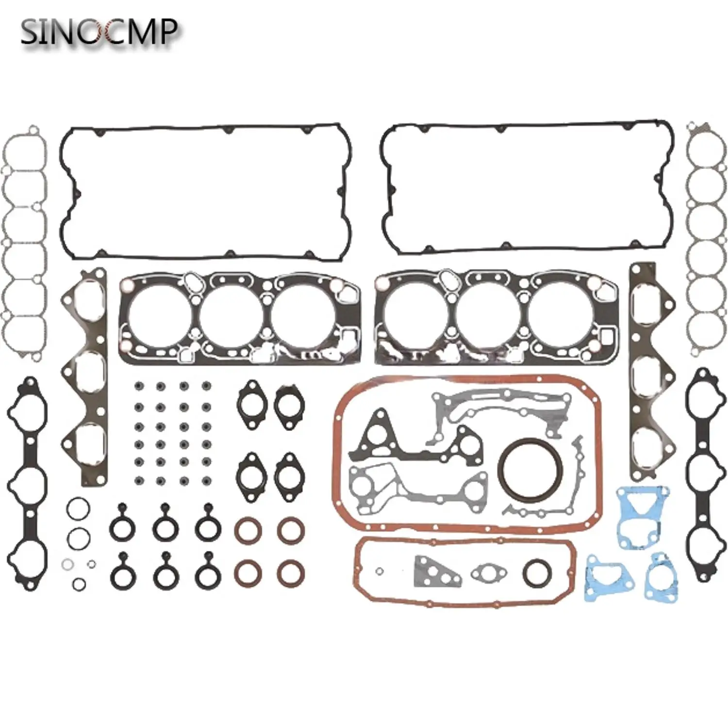 

Engine Overhaul Gasket Seals Kit 07-07-0302 09-07-0402 Fit For 2001-2002 MITSUBISHI MONTERO 3.5L 3497CC 215CID V6 SOHC Car Parts