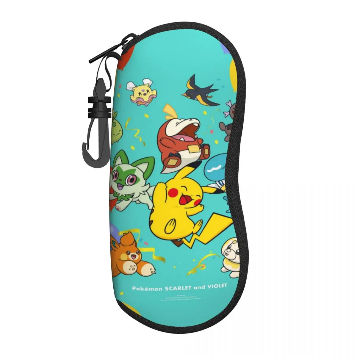 Pokemon Ultra-Light Soft Shell Glasses Case - Compact and Portable Eyewear Case for Travel, School, and Daily Use