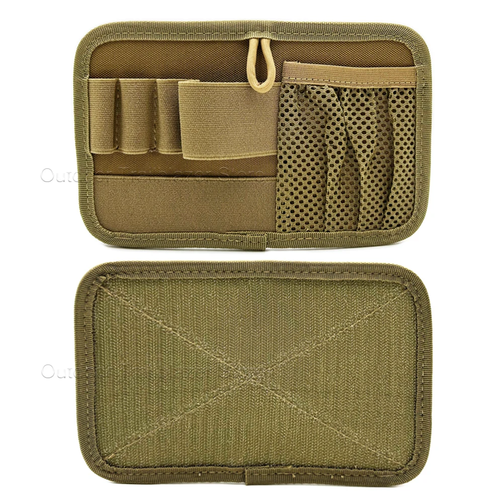 Panel modular gancho y bucle táctico EDC para organizador interior