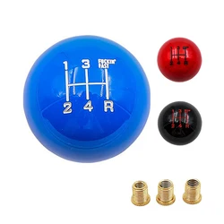 Universal Black White Blue Red Gear Shift Knob Acrylic 5/6 Speed Acrylic High-quality Ball Gear Shifter Head for Vehicles