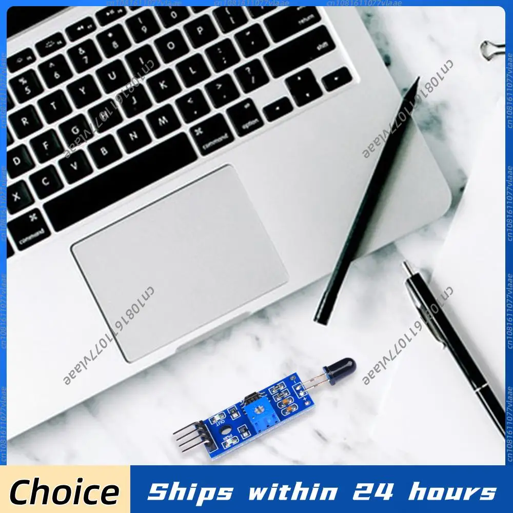 4 Pin Fire Detector Infrared Receiver Module 3.3V-5V Infrared Receiving Module Sensitivity Adjustable for Arduino DIY Kit