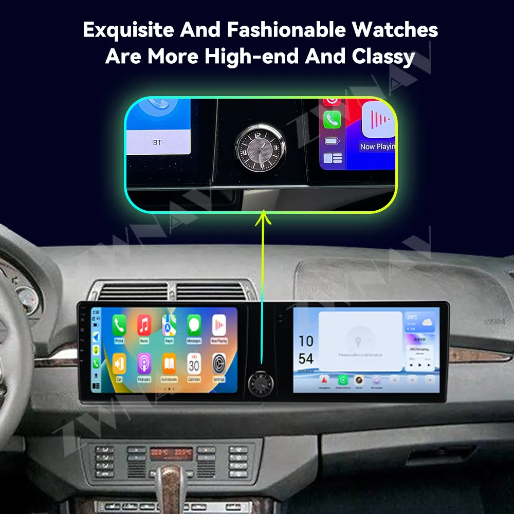 

Car Accessories Radio For BMW X5 1998-2006 Android Auto GPS Navigation Multimedia Stereo Receiver Head Unit Offline Maps