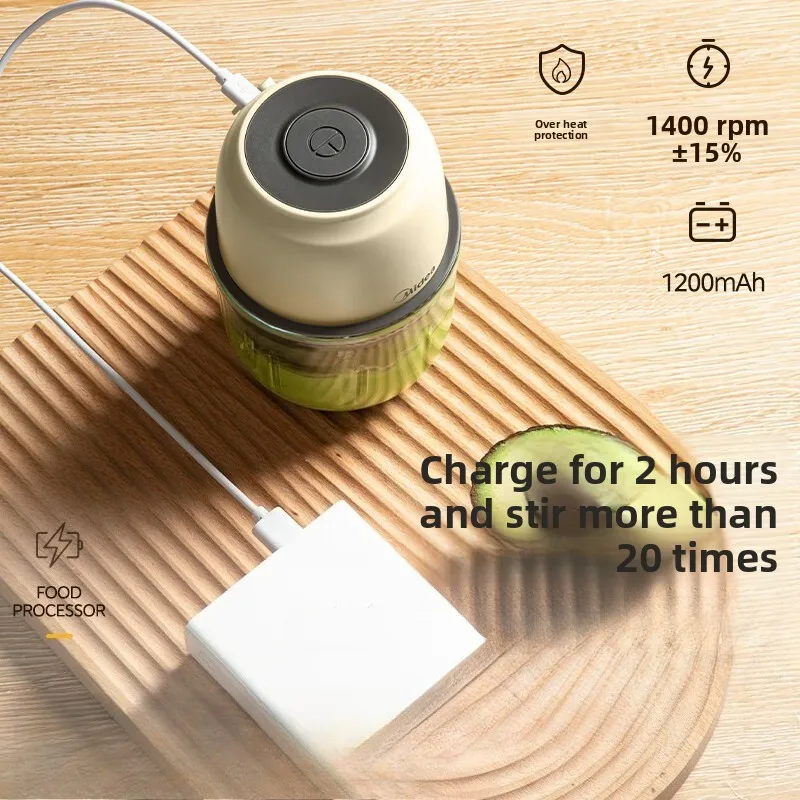 robot-da-cucina-wireless-per-bambini-tritacarne-portatile-con-porta-di-ricarica-impermeabile-tazza-di-vetro-spesso-03-litri-staccabile-facile-da-pulire