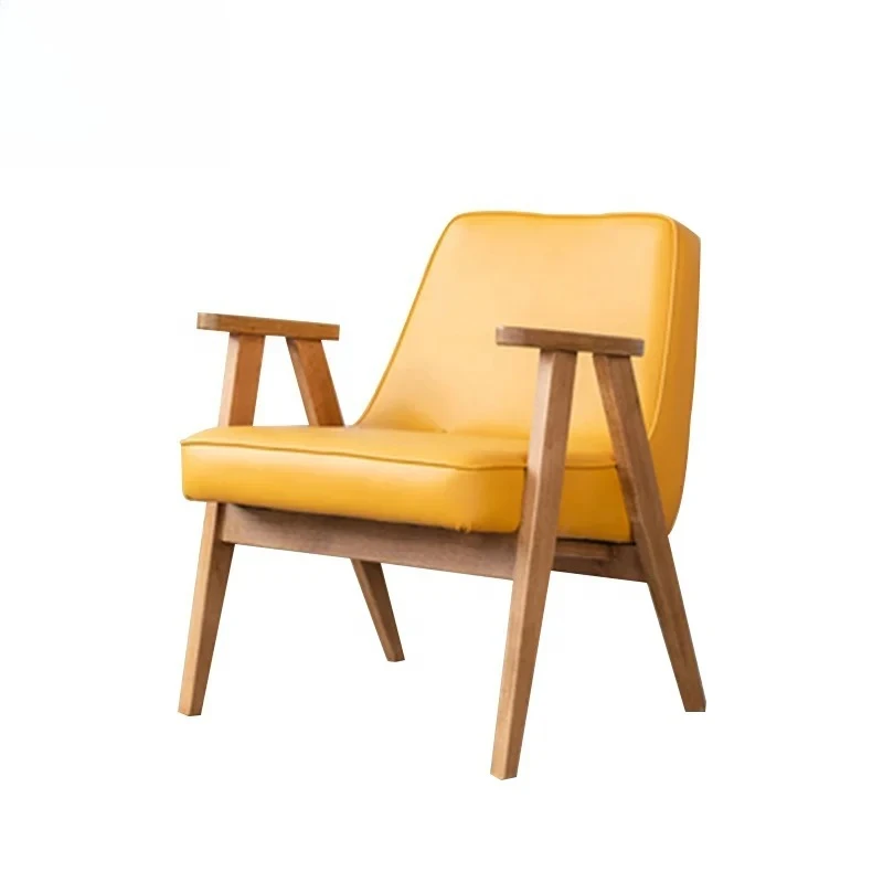 ソファクラブコーヒーショップ高級特注モダンビーチ脚レストランカフェ業務用椅子ソファ木製、リビングルーム