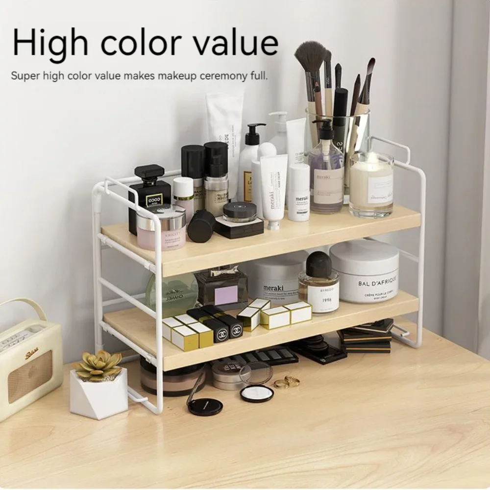 Desktop Bookshelf Small Book Rack on The Desk Countertop Simple Storage Shelf for Office Desk Multi Story Dormitory Bookshelves