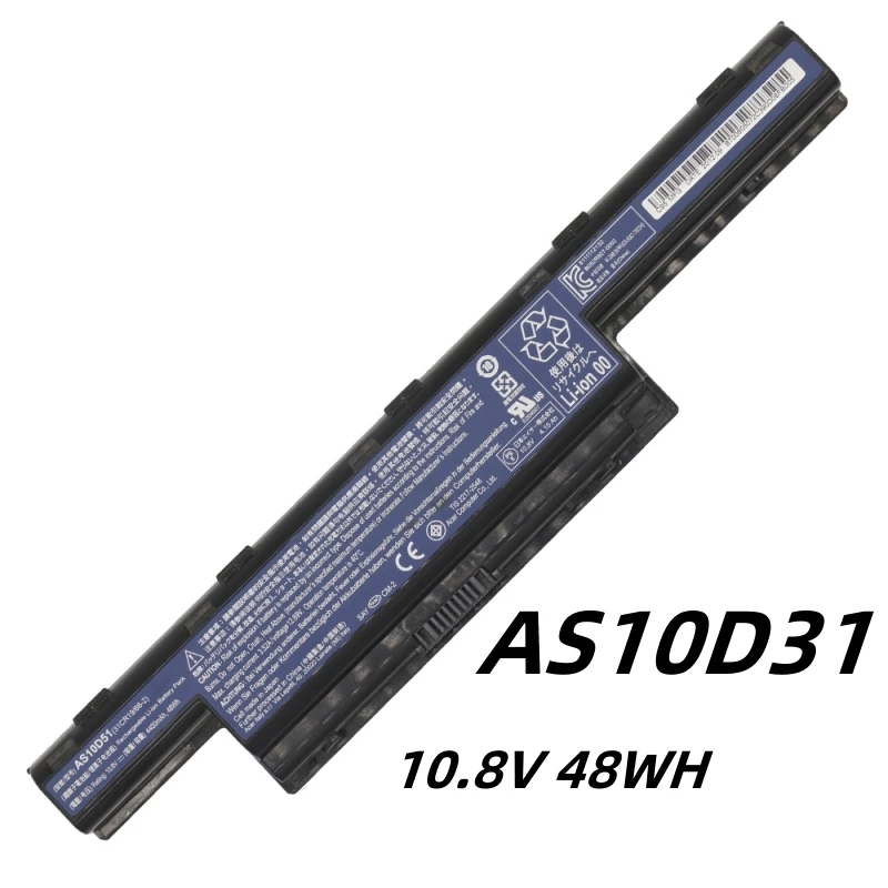 AS10D31 Laptop Battery For Acer Aspire V3  4741 4750 5741 5742 5750 5551G 5560G 5741G 5750G AS10D51 AS10D61