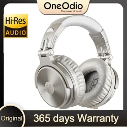 Oneodio Bluetooth 5.2 Wireless Headphones With Microphone 110H PlayTime Foldable Deep Bass Stereo Pro-C Earphones For PC Phone