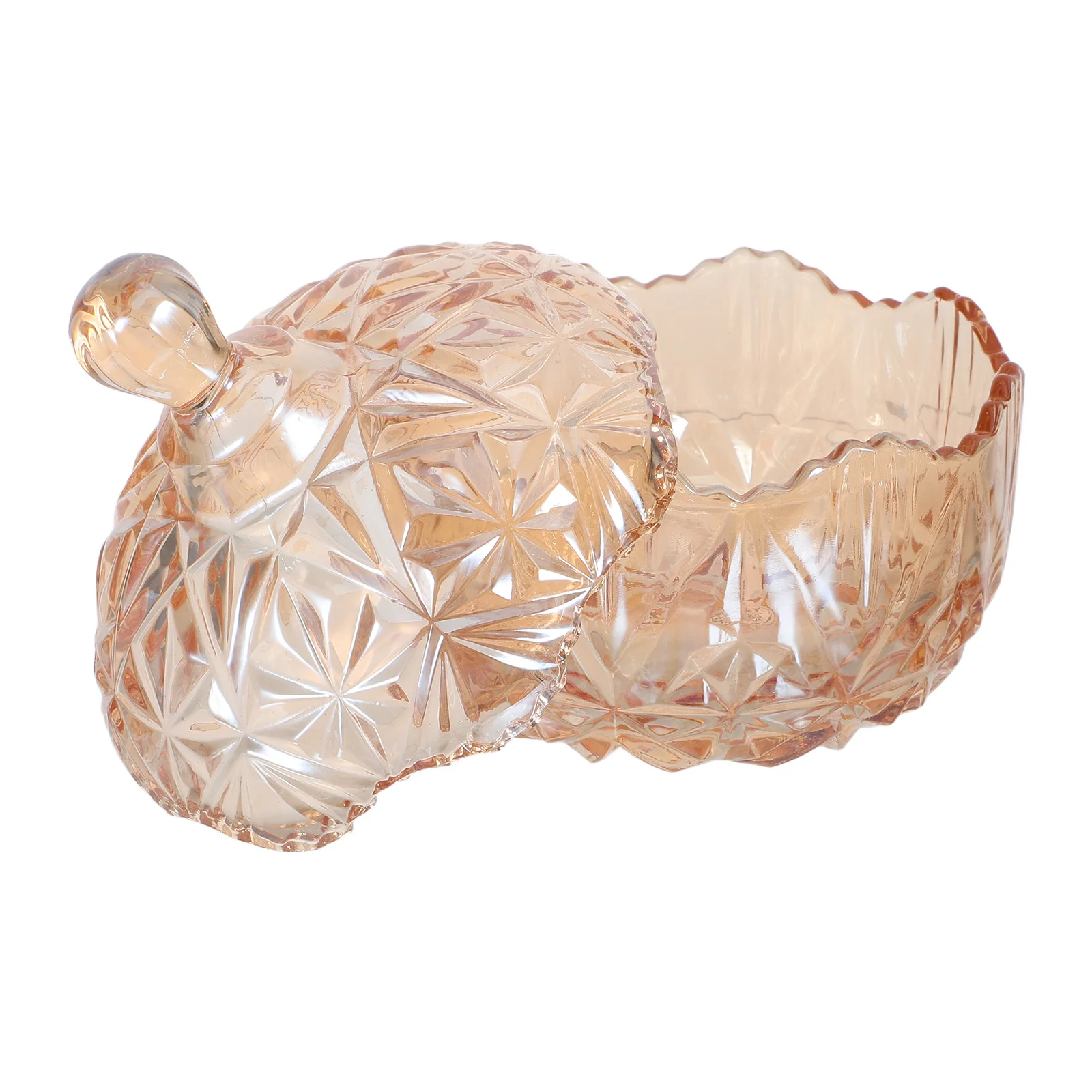 

Glass Candy Jar Airtight Lidded Sugar Container 260ml Biscuit Cookie Snack Storage Food Canister Sweet Jars Empty