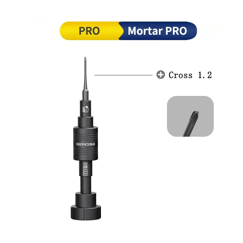 MECHANIC magnetic precision screwdriver Mortar PRO Cross 1.5 1.2 Penta 0.8 Triangle 0.6 Suitable for iPhone repair tools