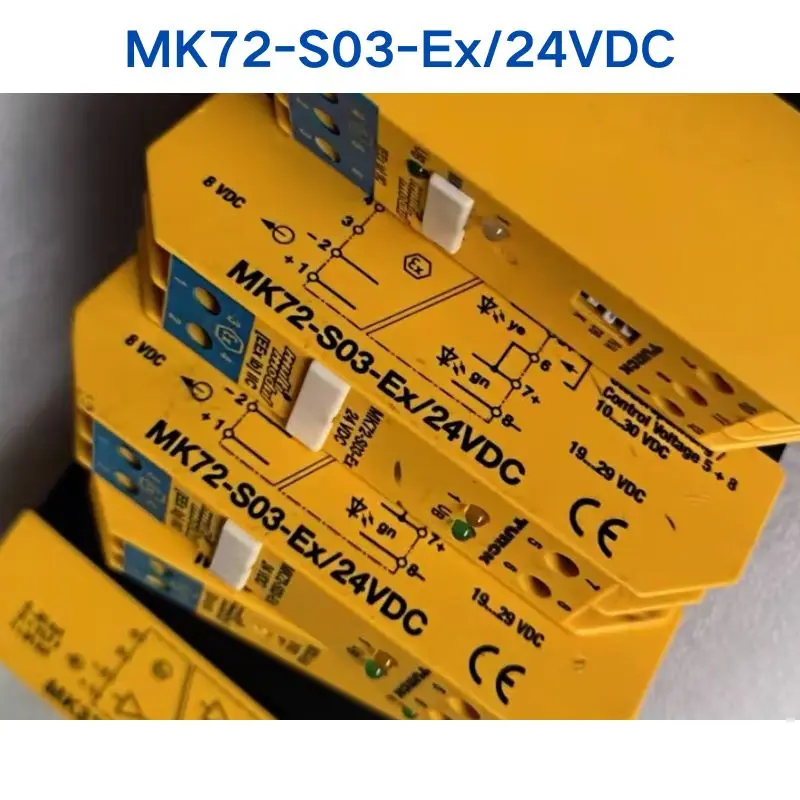 Second-hand test OK for TURCK relay MK72-S03-Ex/24VDC 1 piece