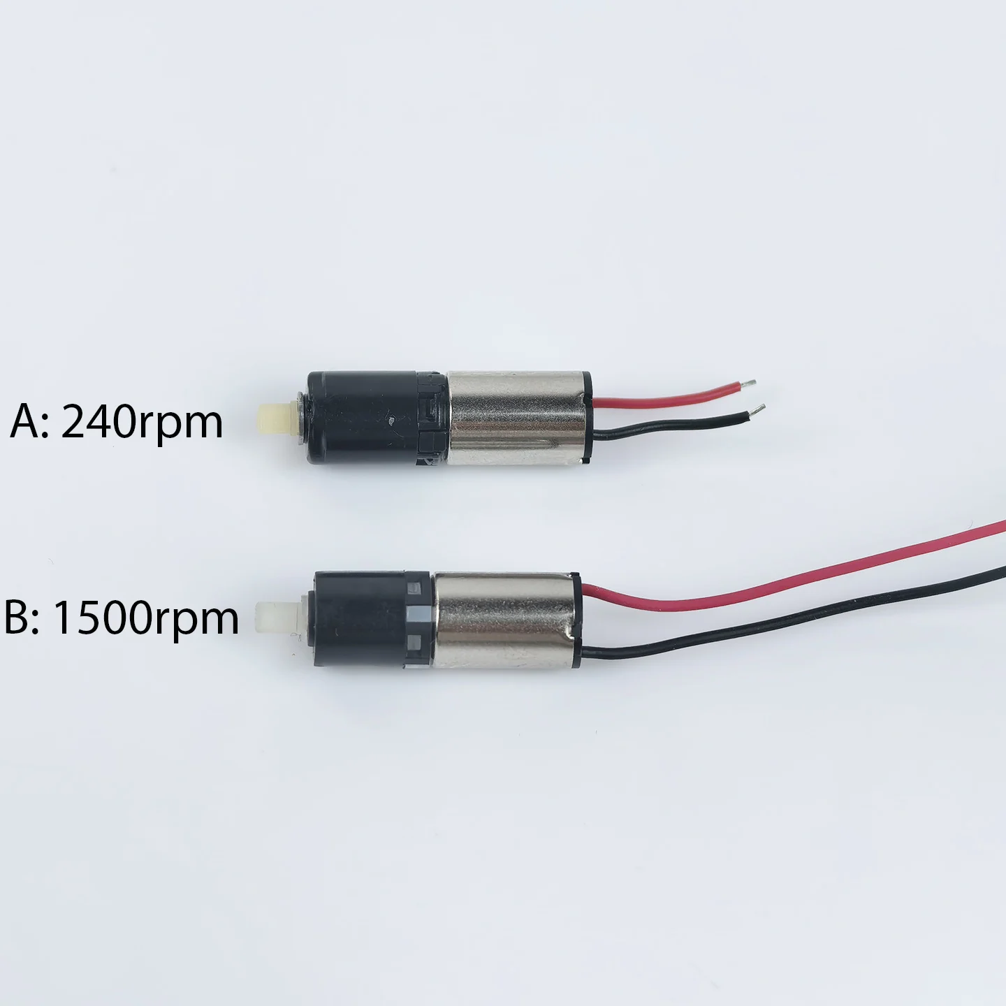 Mini Motor de Engrenagem Planetária Sem Núcleo de 6mm, DC 1.5V 3V 3.7V, Micro Motor Redutor de Engrenagem Plástica 6mm*10mm para Robô DIY e Carro Inteligente
