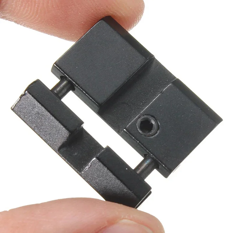 11mm ダブテールから 20mm ウィーバー ピカティニー ベースへのスナップイン レール トイガン スコープ マウント アダプター