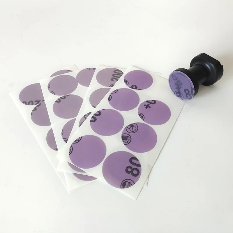 32mm Self-adhesive Sandpaper Set Fine Sanding for Car Paint Beauty Dry Sanding Mirror Polishing Tool Kit
