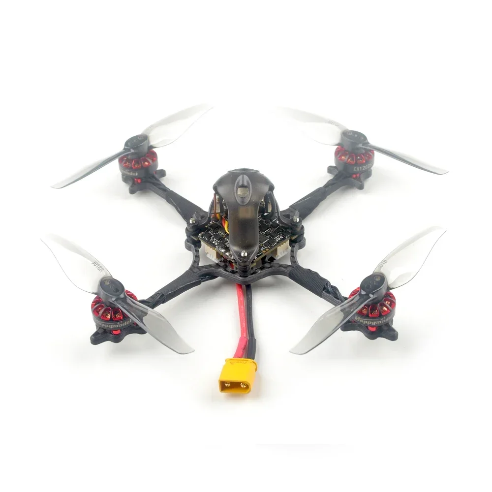 HappyModel Crux3 1-2S 3inch Toothpick FPV Freestyle Quad CrazybeeX 4in1 AIO 5A 200mW Caddx Ant 1200TVL EX1202.5 KV6400