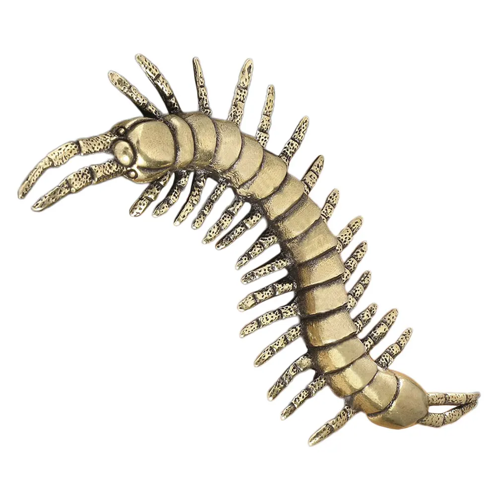 

Ornaments Chinese Room Decor Dashboard Imitation Feng Shui Figurine Big Statue Copper Handicraft Solid Brass