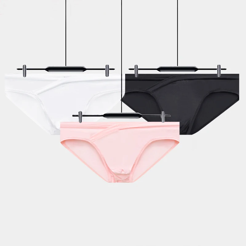 

2 шт. мужских трусов, высококачественные удобные трусы, дышащие шорты, трусы из модальной ткани, сексуальные однотонные трусы Adannu