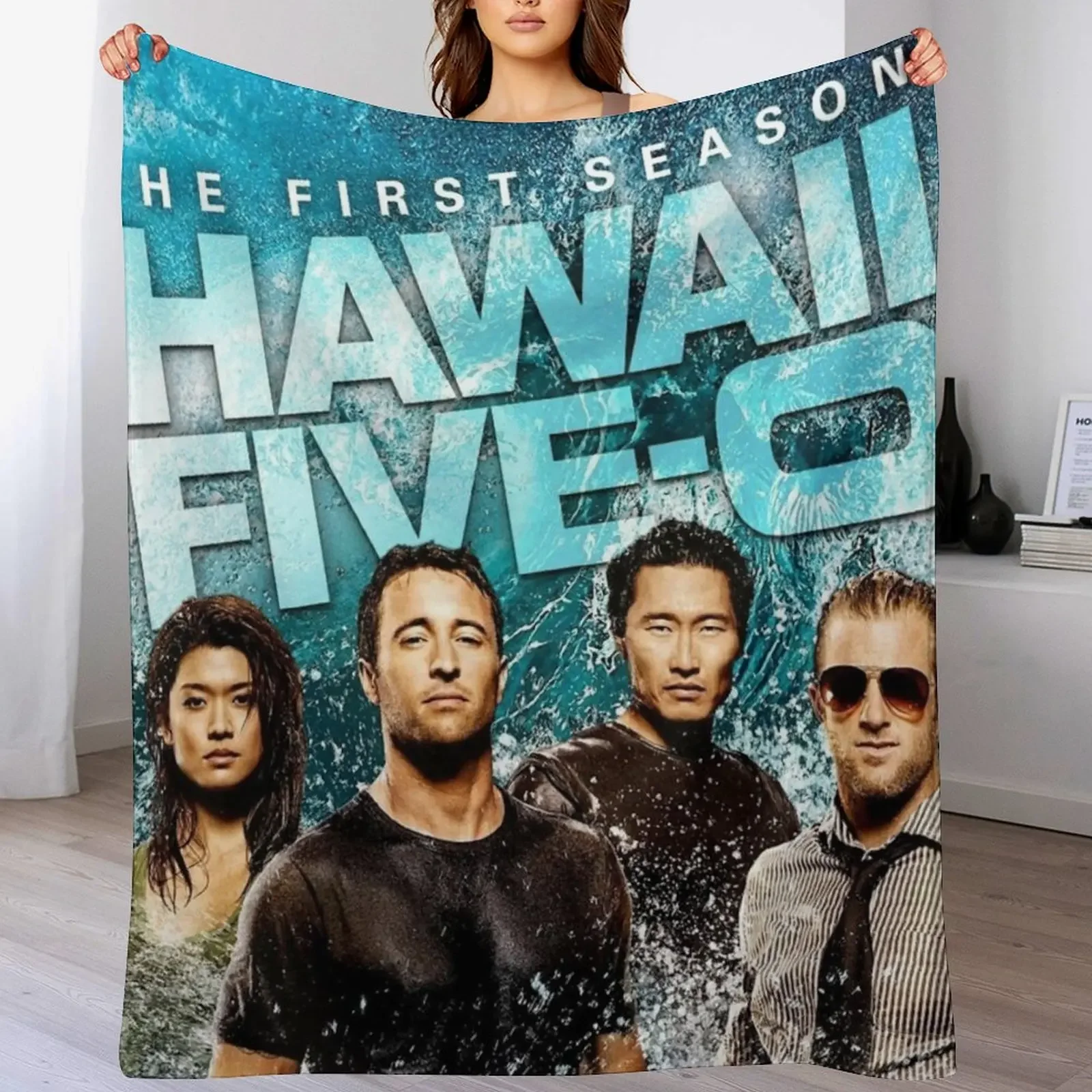 

OG cast Hawaii Five-0 Throw Blanket Kid'S Baby Blankets For Bed Heavy Blankets
