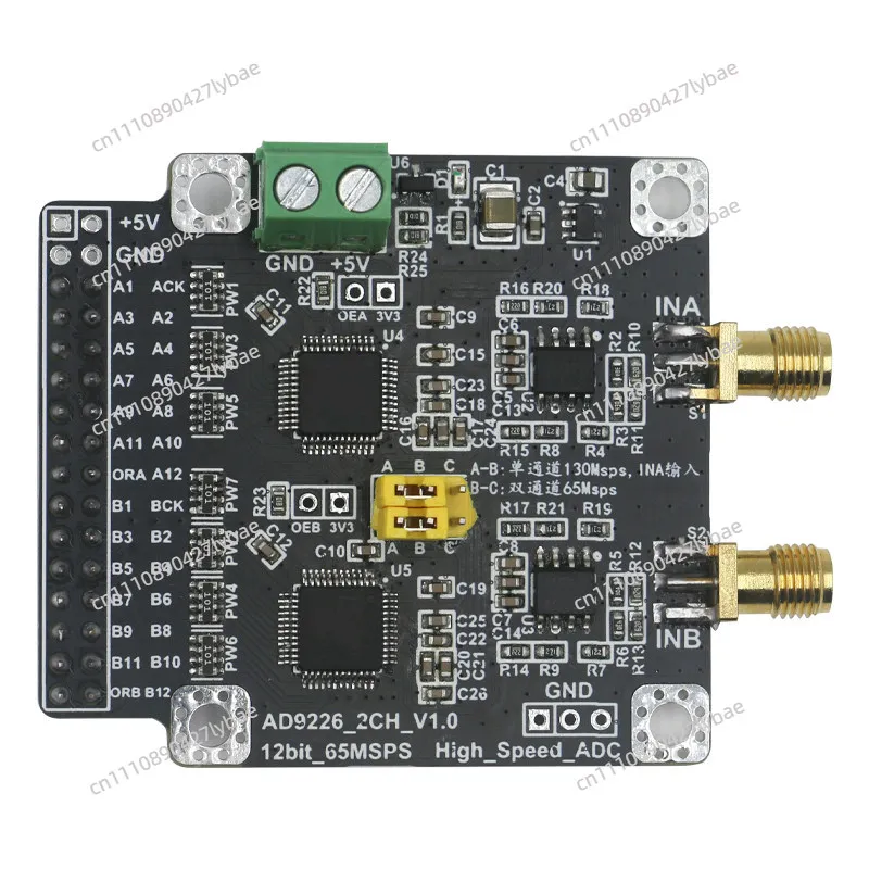 AD9226 High-Speed 12-Bit ADC Data Acquisition Module Dual 65M Single 130M Sampling