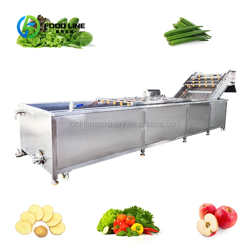 Customized size Industrial Foam Cleaning Machine Vegetable and Fruit Cleaning Foam Spray Cleaning Machine