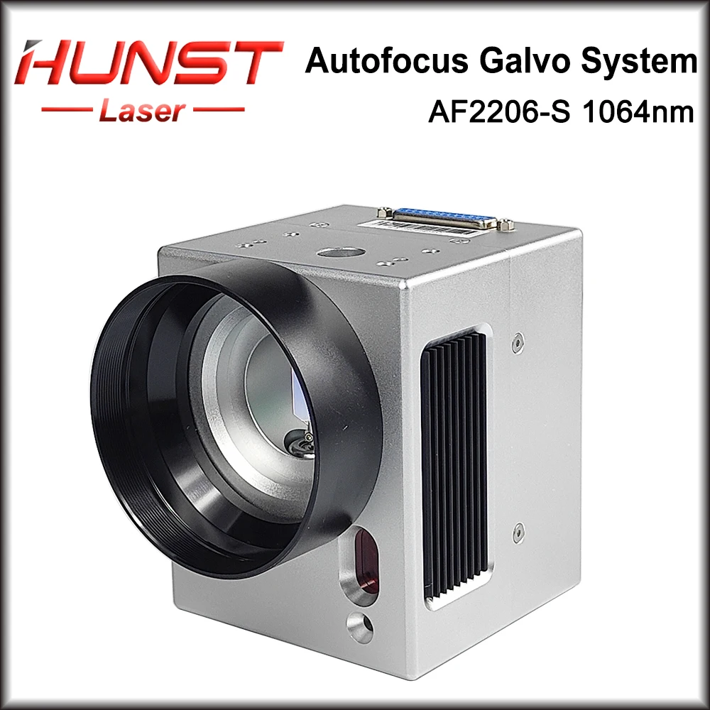 

HUNST Autofocus Galvo System AF2206-S Fiber Laser Scanning Galvo Head Input Aperture 10mm for Metal Marking Machine