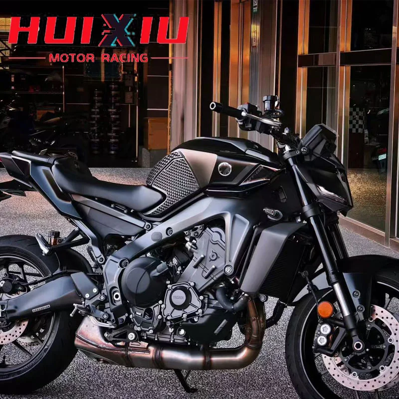Naklejki na bak motocyklowy YAMAHA NEW MT09 MT-09 SP mt09 2024-2025, boczne naklejki, ochraniacze na kolana, nakładki antypoślizgowe