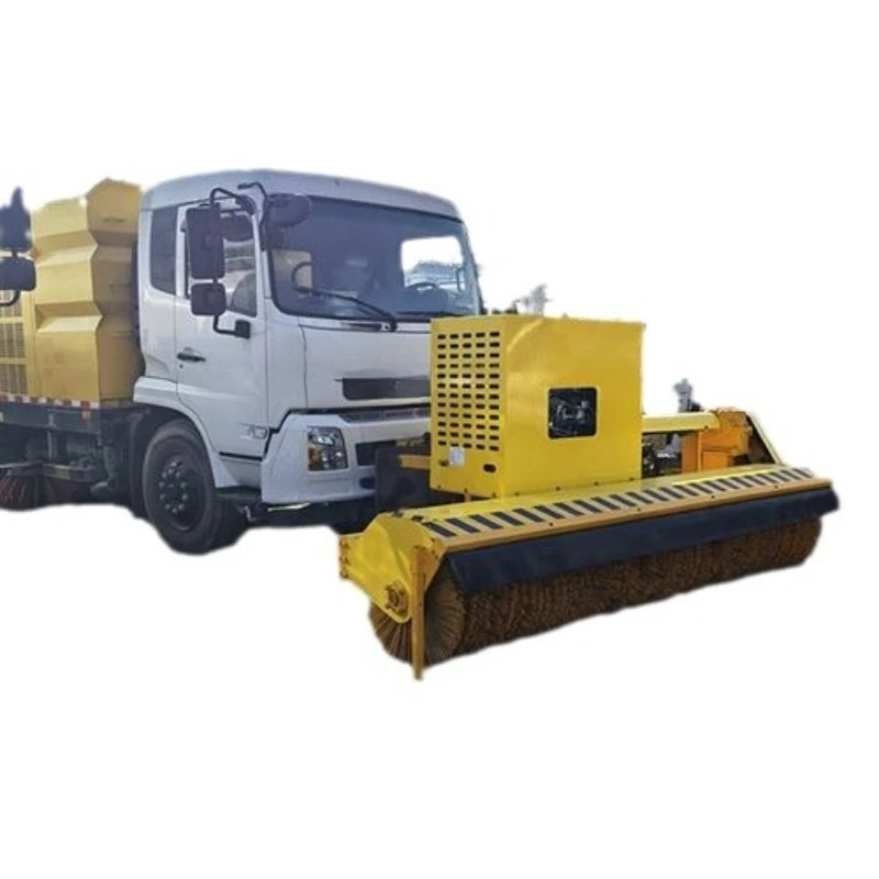 Off-road snow removal machine, winter road snow roller brush road snow removal vehicle