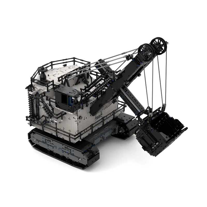 New 10035Pcs Engineering Container Rope Shovel Excavator Heavy Duty Truck Trailer Technology Diy Creative Ideas Toy Gift Blocks