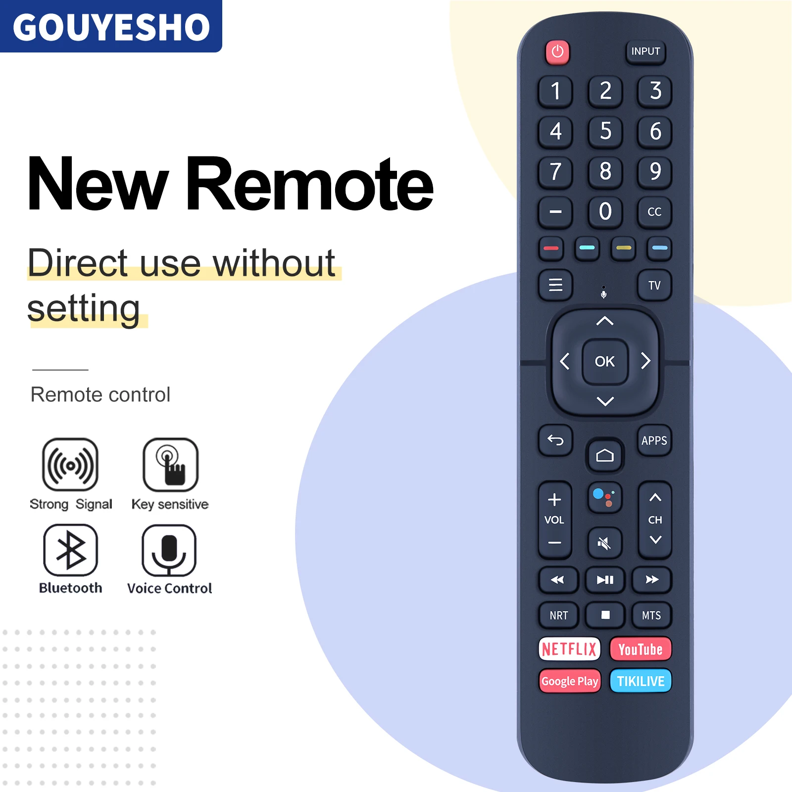 

Новый голосовой пульт дистанционного управления ERF2C60H ERF2B60H для Hisense Smart TV