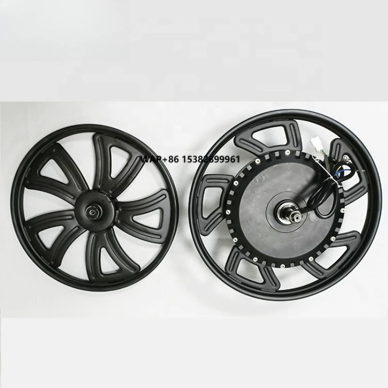 

DGWZ 20 Inch 60V72v84V 5000W Non-geared Electric Bicycle Hub Motor Drum Brake High Speed Rear and Front Wheel Hub