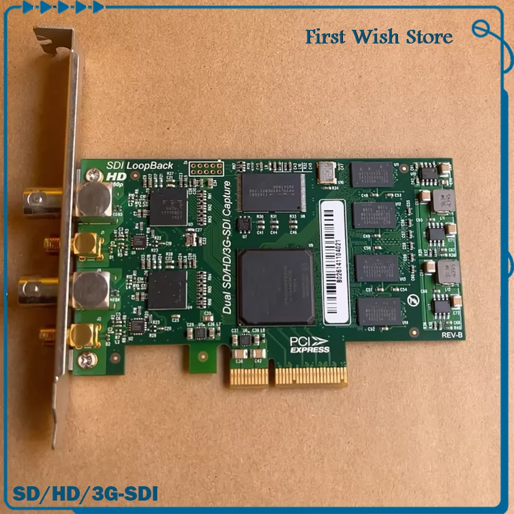 

Двухканальная карта сбора данных SDI LoopBack SD/HD/3G-SDI Xl200DE-SDl