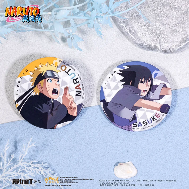 Naruto Uchiha Sasuke Sakura Hitana Kakashi itachi Orochimaru OTOBI China Official Authorization Battle Series Cosplay Badge