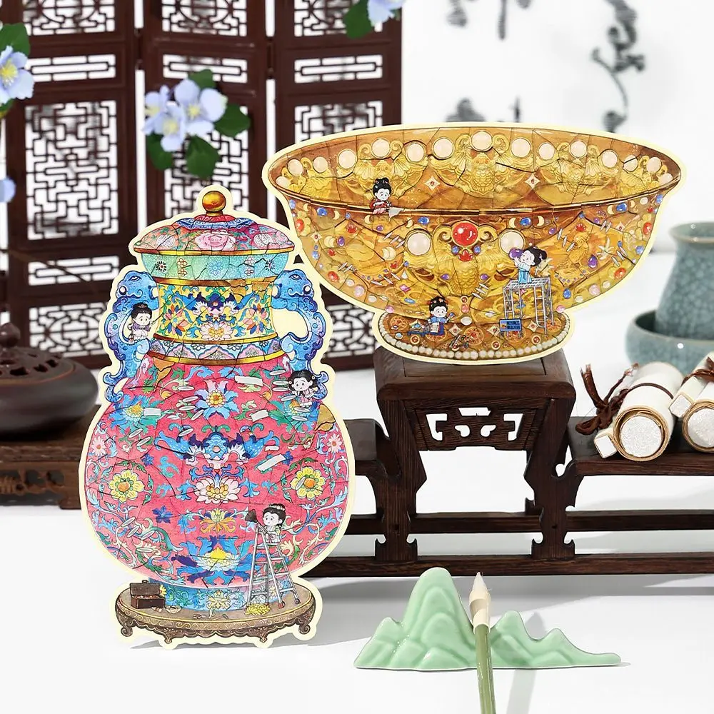 

Infeel.Me Antique Restorer Puzzle Landscaping Sticker Book Miniature 3D Pocket Cabin Scene Stickers Cartoon Craft