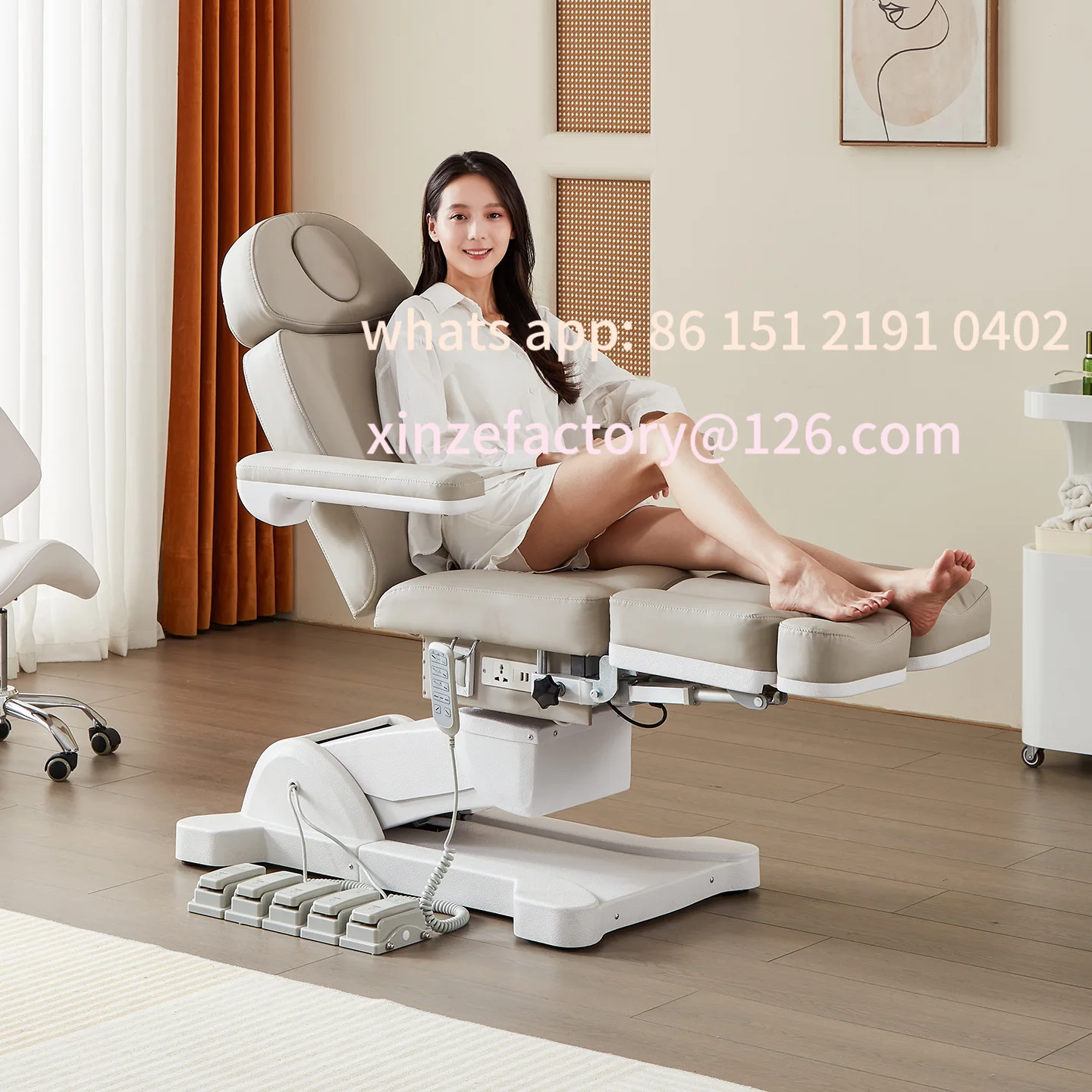 

Customizable Multifunctional Pedicure Chair Pedicure Shop Nail Soaking Chair Foot Reclining Chair Foot Bath Automatic Beauty Bed