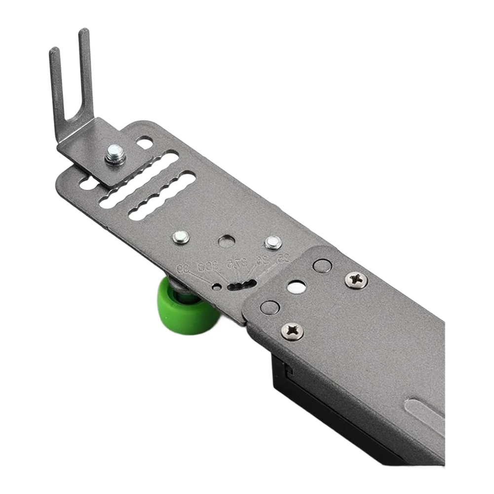 Sliding Door Dampener Kit for Wardrobe Applications Cold Rolled Steel and Plastic Material 34.5 x 3.1 x 1.6 cm