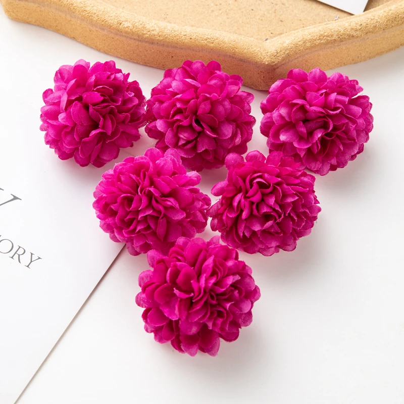 50/100 stücke Künstliche Hortensien Blumen Hotsale Hochzeit Brautstrauß Outdoor Bogen Festival Hause Kranz Diy Sammelalbum Dekoration – Detail 23