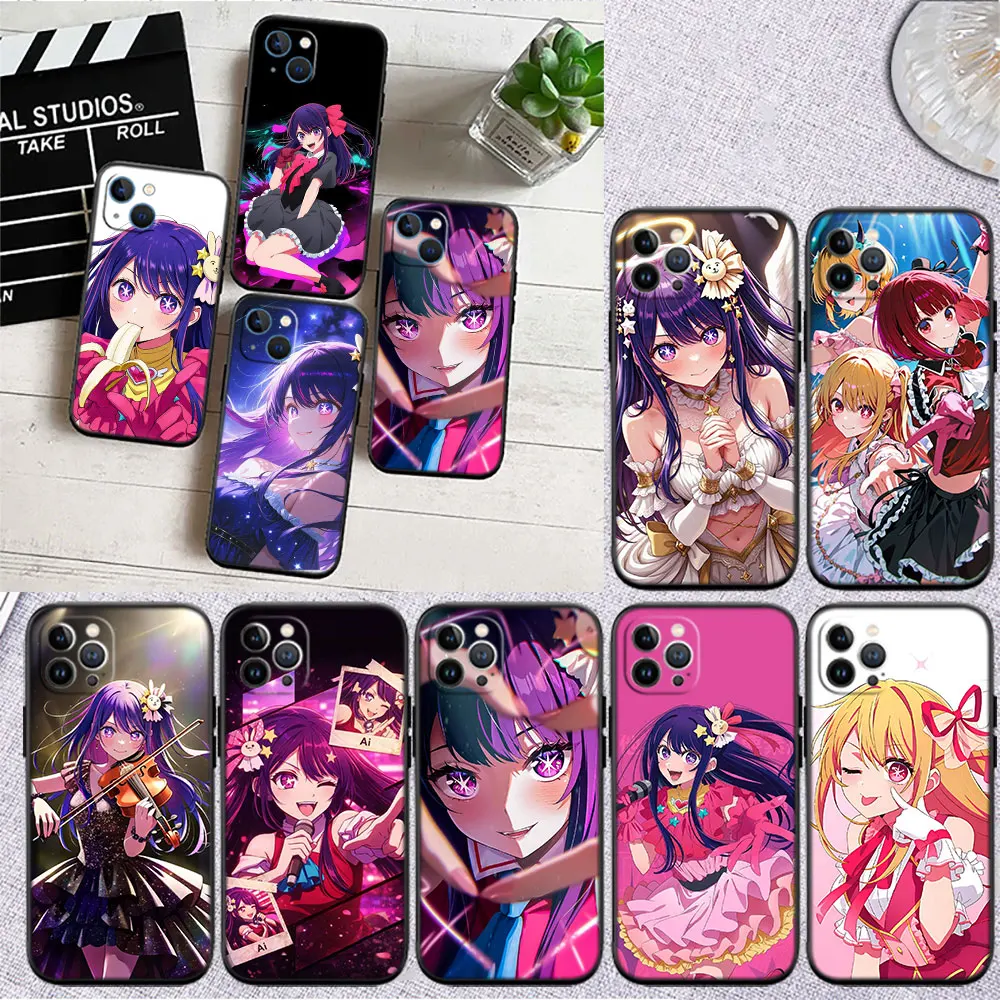 DK24 Oshi No Ko Ai Hoshino Case for Samsung M06 M15 M16 M35 M55 M56 A36 A42 A50 A50S A51 A52 A32 A33 A05 A05S A06 A16 A20