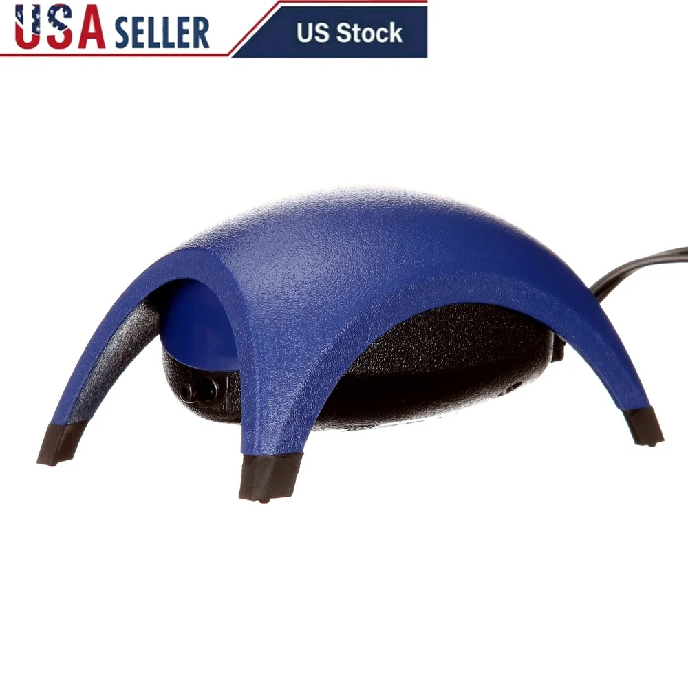 مضخة هواء ويسبر أحواض السمك تصل إلى 10 جالون، عملية هادئة، تدفق هواء قوي غير مدرج في إمداد الأكسجين الموثوق به