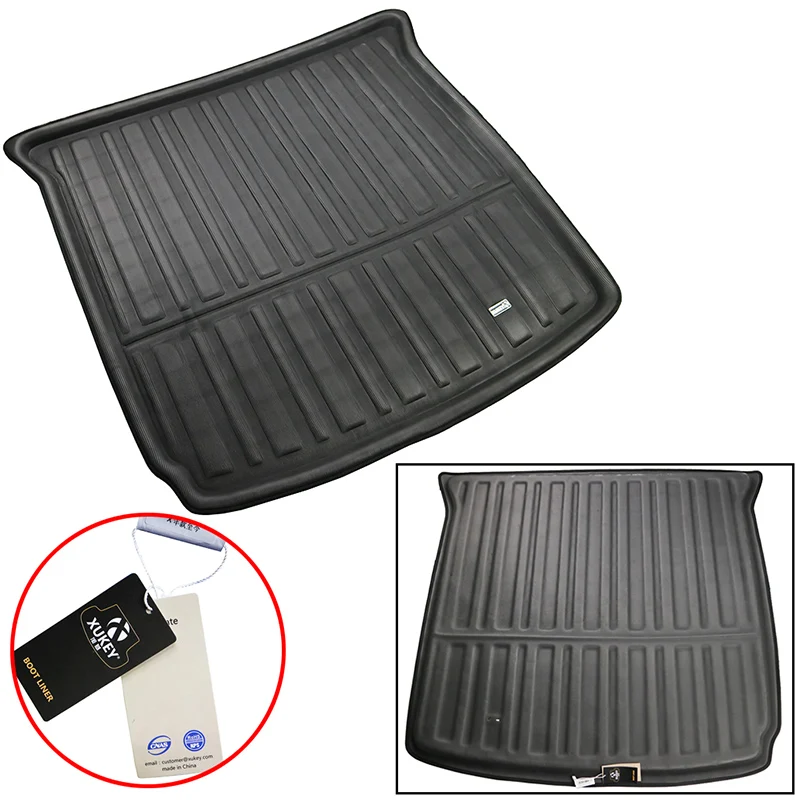 For Dodge Journey For Fiat Freemont 2009-2018 Rear Trunk Cargo Liner Mat Floor Tray Carpet 2011 2012 2013 2014 2015 2016